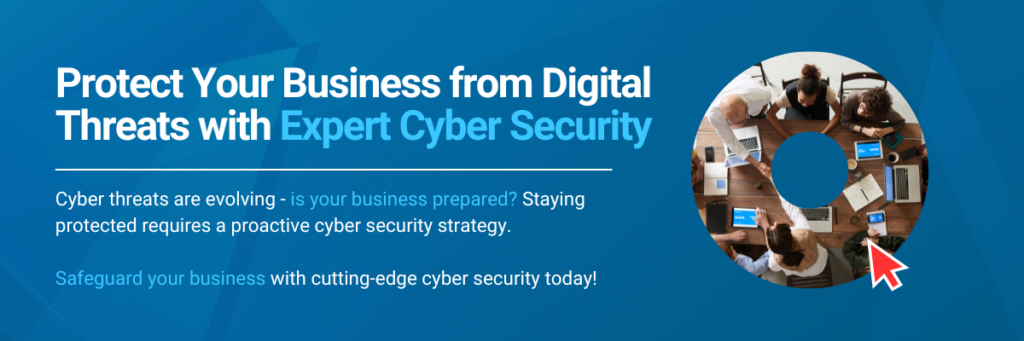 Protect Your Business from Digital Threats with Expert Cyber Security Cyber threats are evolving - is your business prepared? Staying protected requires a proactive cyber security strategy. Safeguard your business with cutting-edge cyber security today! ​